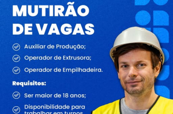 MUTIRÃO DE VAGAS 