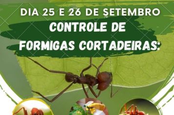 CURSO - CONTROLE DE FORMIGAS CORTADEIRAS