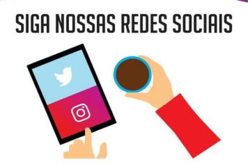 SIGA NOSSAS REDES SOCIAIS