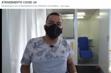 MUDANÇAS NO ATENDIMENTO DO PRONTO SOCORRO