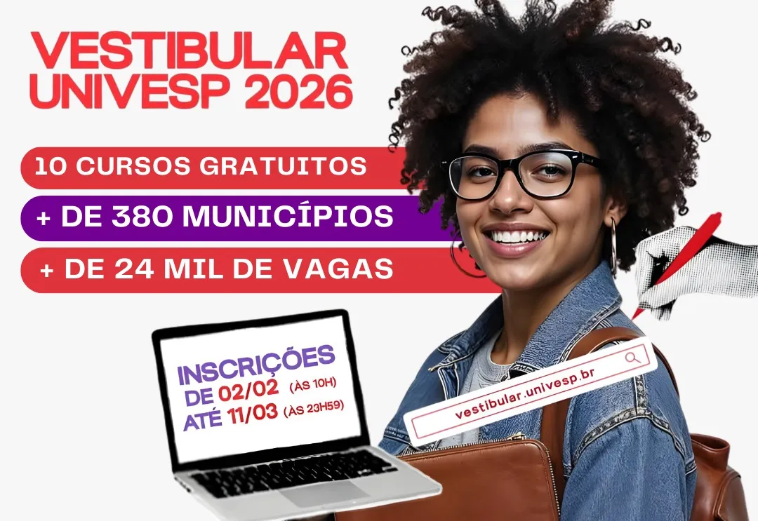 Quer estudar em 2026?