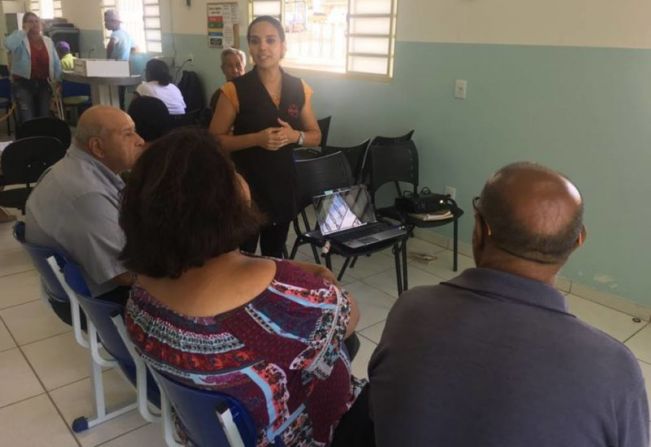 PALESTRA SOBRE DIABETES NA UBS