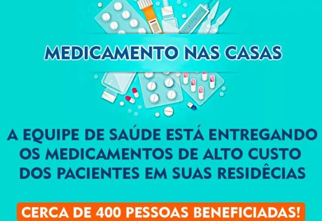 MEDICAMENTOS NAS CASAS
