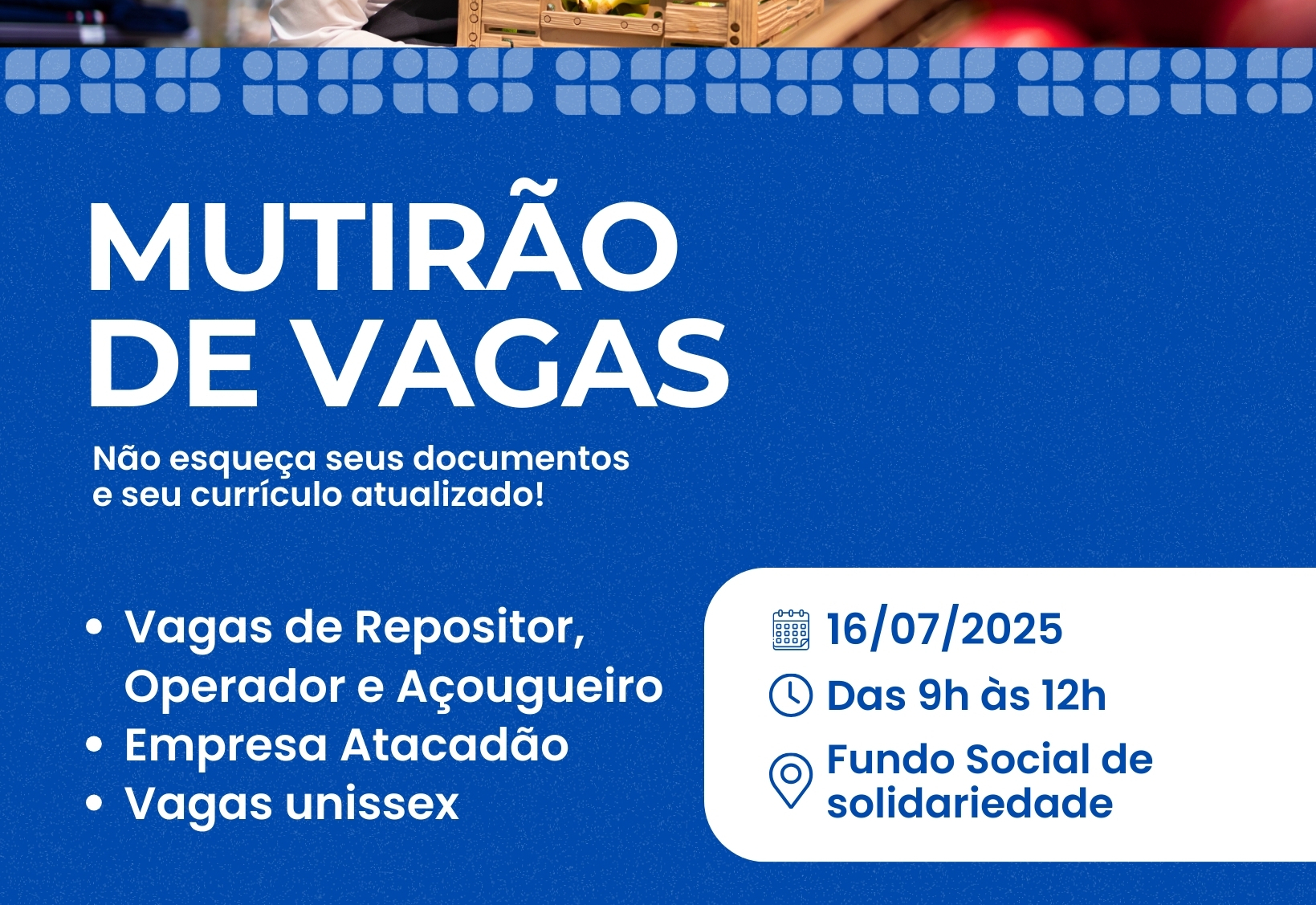 MUTIRÃO DE VAGAS