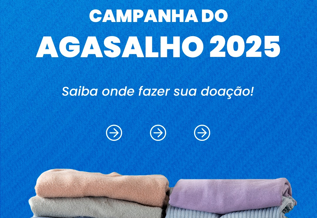 PONTO DE COLETA – CAMPANHA DO AGASALHO 2025
