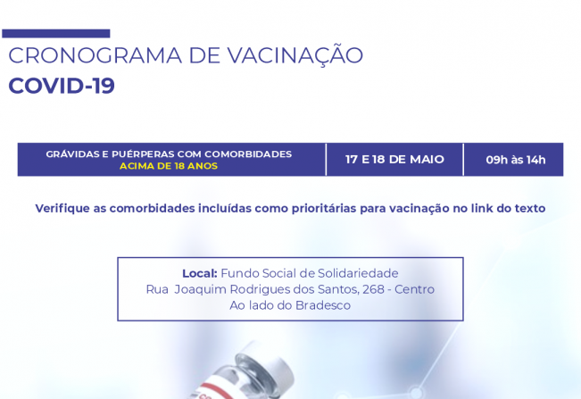 Mais uma etapa de vacinação!