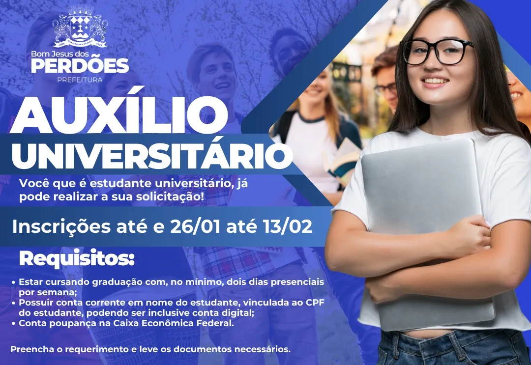  AUXÍLIO UNIVERSITÁRIO