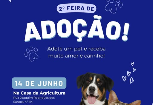2º FEIRA DE ADOÇÃO DE ANIMAIS