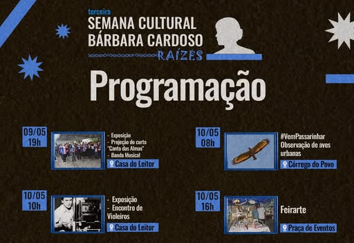 3ª SEMANA CULTURAL BÁRBARA CARDOSO